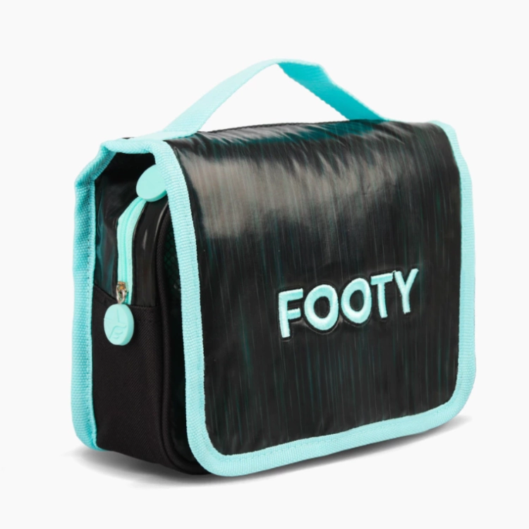 Cartuchera Escolar Footy 2026 Colorland Desplegable Negra Art.F263014